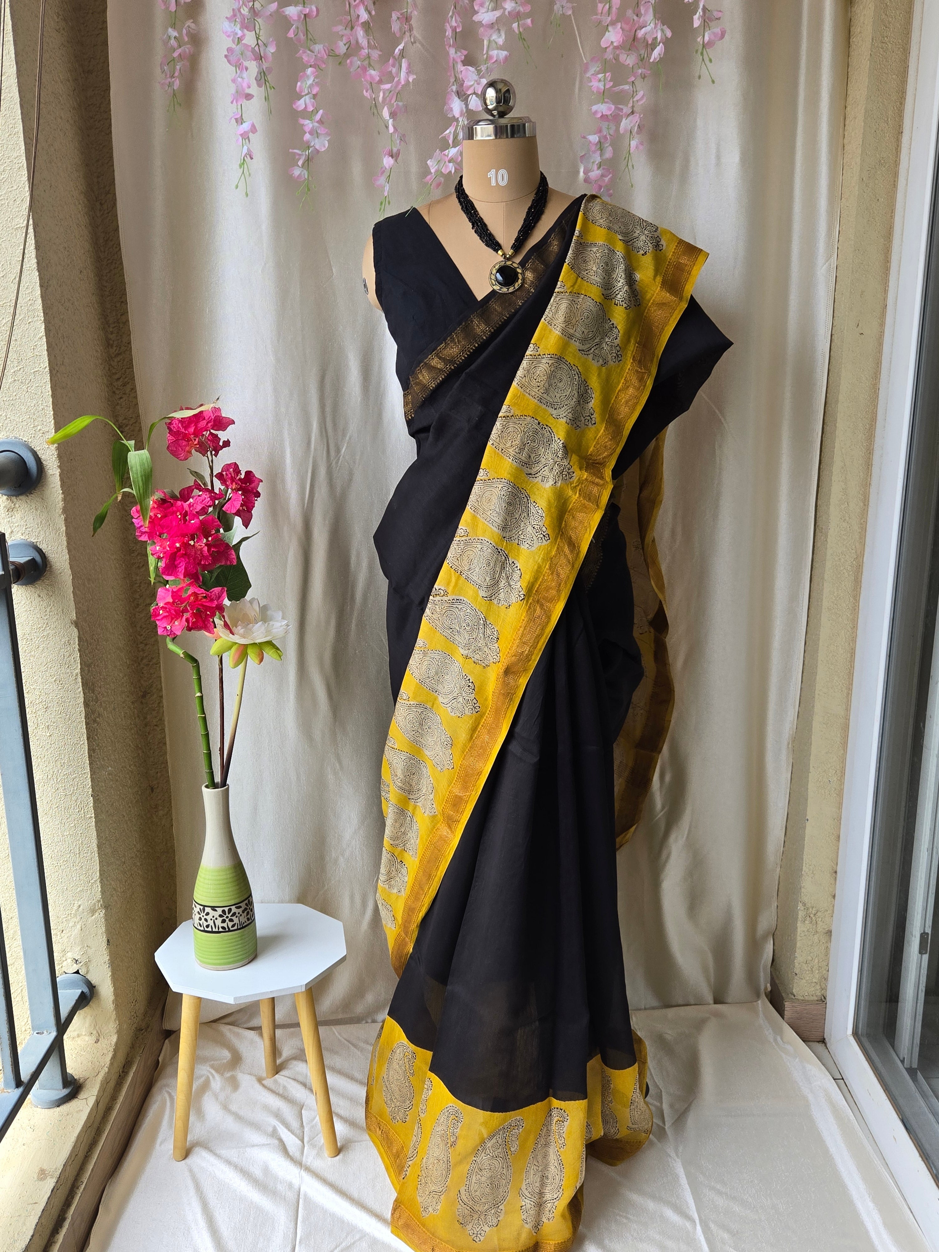 Maheshwari Silk Saree