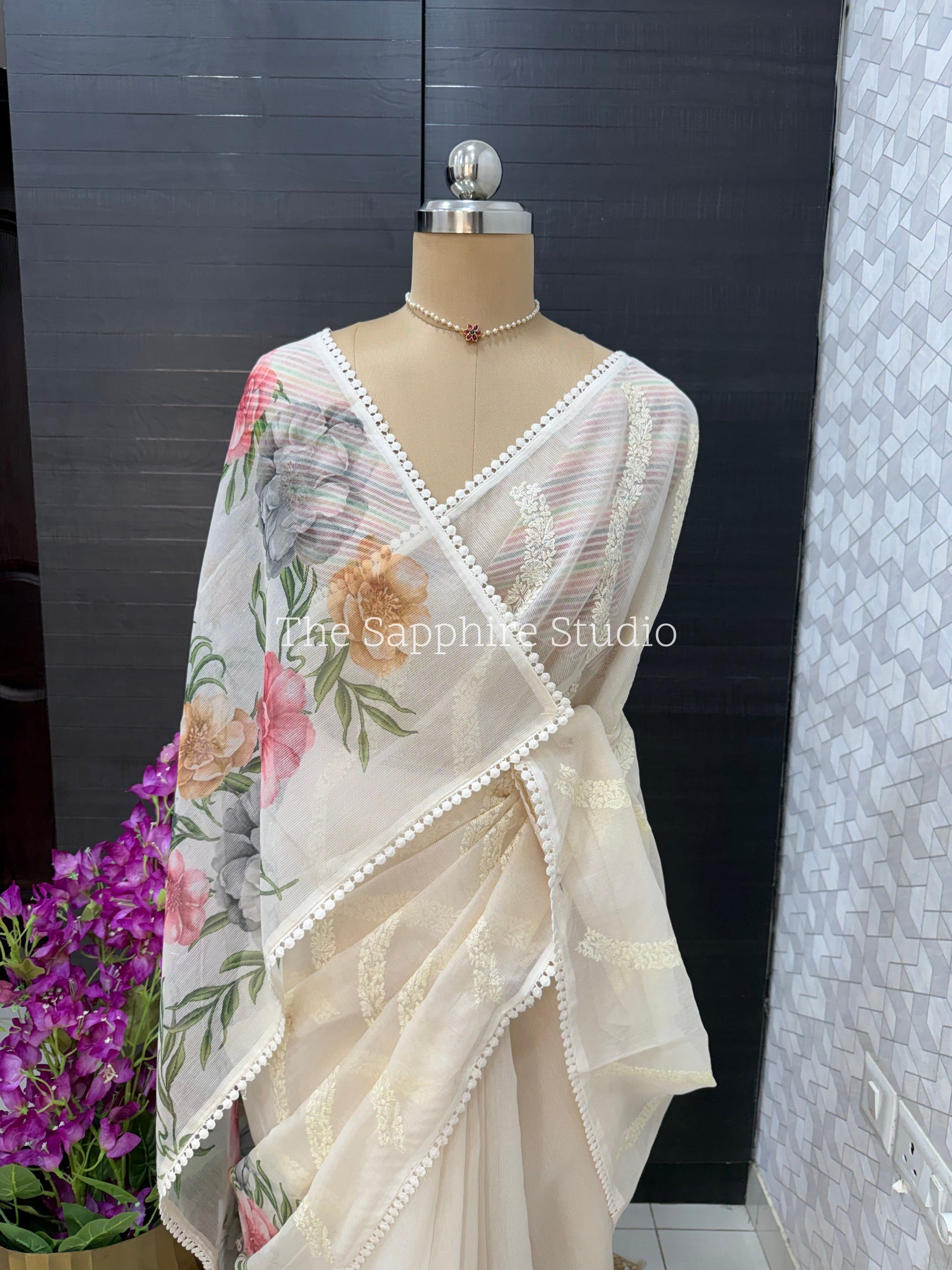 Kota soft blossom saree
