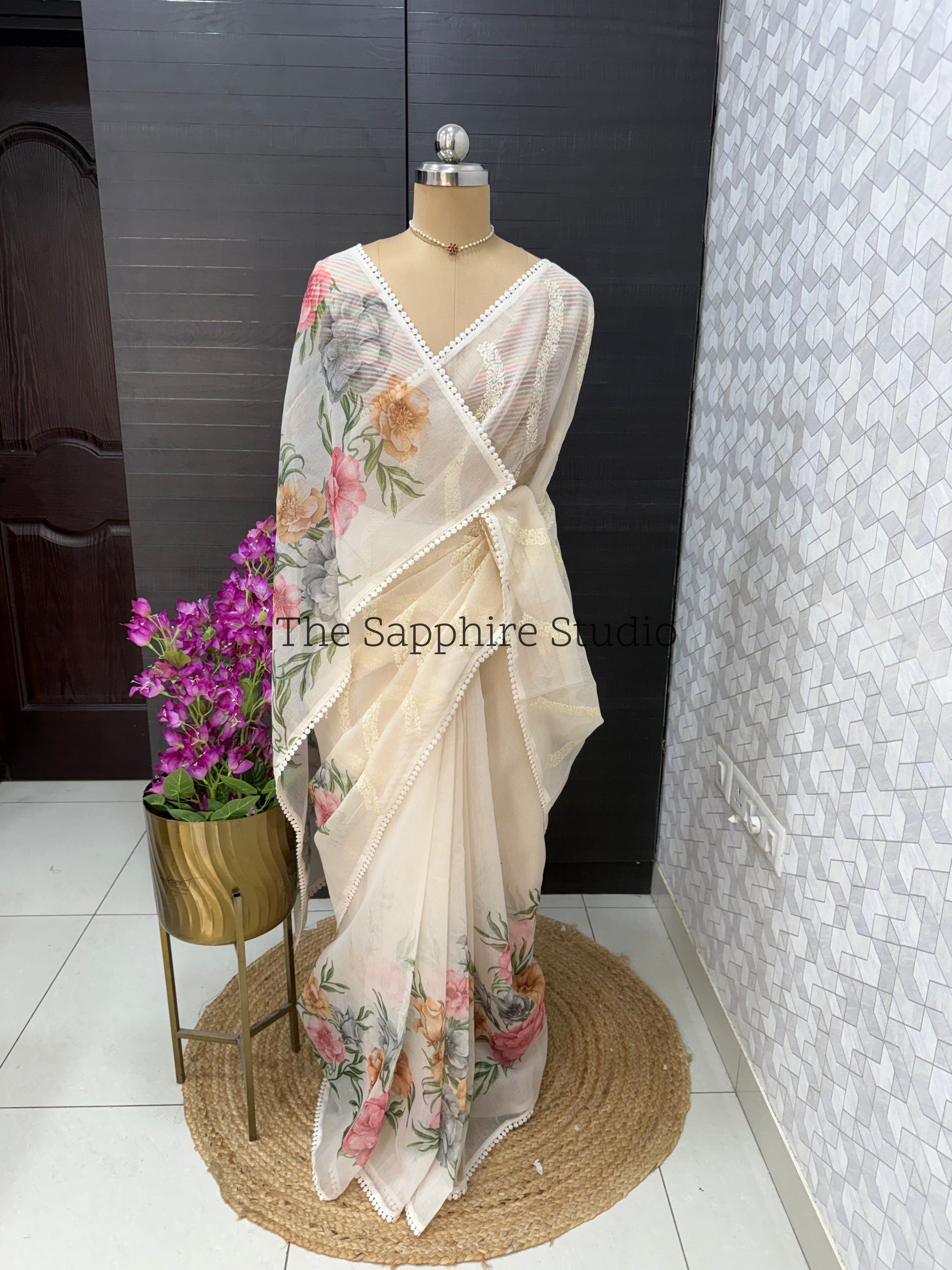 Kota soft blossom saree